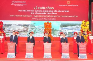 Hải Phòng khởi công 3 dự án khu công nghiệp quy mô hơn 1 000 ha