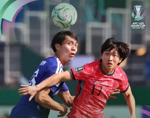 Thắng Hàn Quốc U23 Nhật Bản là đội đầu tiên vào Chung kết