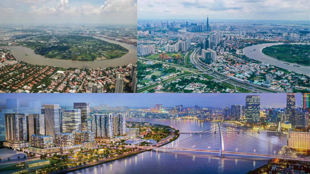 “Tam Giác Vàng” Thủ Thiêm – Thanh Đa – Rạch Chiếc: Trái Tim Mới Của TP.HCM