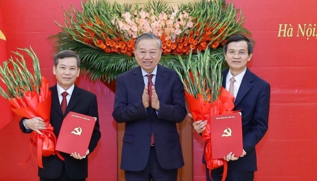 Bổ nhiệm Trưởng ban Nội chính Trung ương và Giám đốc Học viện Chính trị quốc gia Hồ Chí Minh