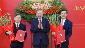 Bổ nhiệm Trưởng ban Nội chính Trung ương và Giám đốc Học viện Chính trị quốc gia Hồ Chí Minh