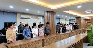 Mạng lưới 'nuôi' tài khoản ngân hàng cho tội phạm ở Campuchia bị triệt phá