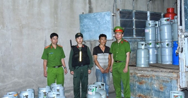 Đường dây sản xuất gas giả 'cực lớn' ở Đồng Nai bị triệt phá