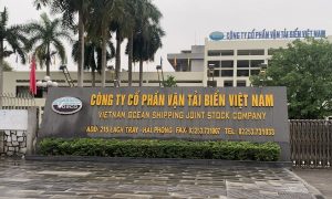 Doanh thu Vosco giảm mạnh lợi nhuận được cứu nhờ bán tàu