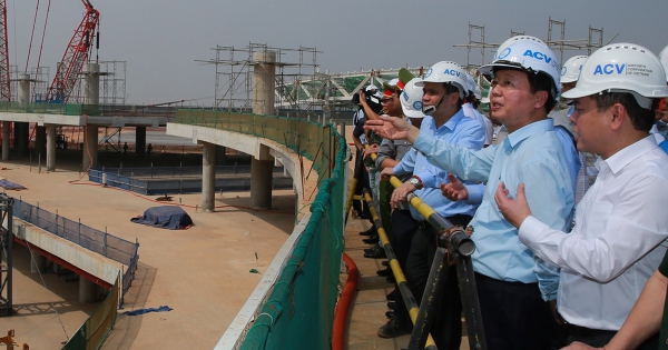 Phó Thủ tướng: ACV phải thường xuyên kiểm tra các gói thầu sân bay Long Thành