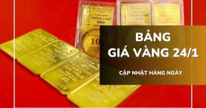 Bảng giá vàng hôm nay 25/1: Vàng SJC, vàng nhẫn và nữ trang tăng tới gần 11 triệu đồng/lượng trong tuần qua
