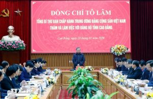 Tổng Bí thư Cao Bằng cần biến vị trí biên giới thành lợi thế chiến lược