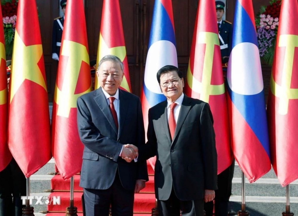 Làm sâu sắc hơn nữa mối quan hệ hữu nghị vĩ đại Việt Nam Lào