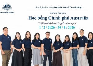 Australia mở cổng đăng ký học bổng AAS MAP và AMSS niên khóa 2027