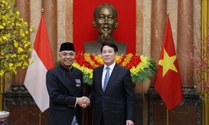 Chủ tịch nước Lương Cường tiếp Đại sứ Indonesia Philippines trình thư ủy nhiệm