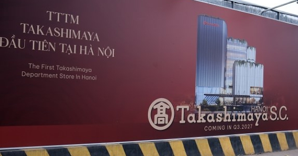 Takashimaya sẽ mở trung tâm thương mại ở nơi giá đất đắt nhất Hà Nội