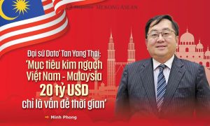 Đại sứ Dato Tan Yang Thai Mục tiêu kim ngạch Việt Nam Malaysia 20 tỷ USD chỉ là vấn đề thời gian