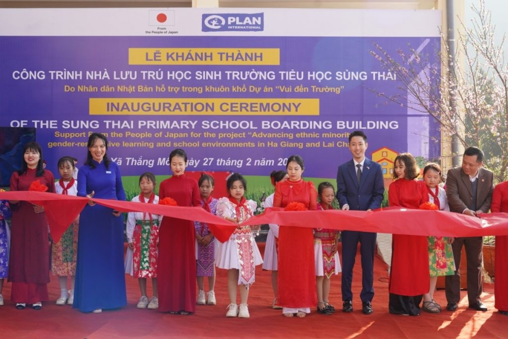 Nhật Bản khánh thành khu ký túc xá cho học sinh Tuyên Quang缩略图 Nhật Bản khánh thành khu ký túc xá cho học sinh Tuyên Quang