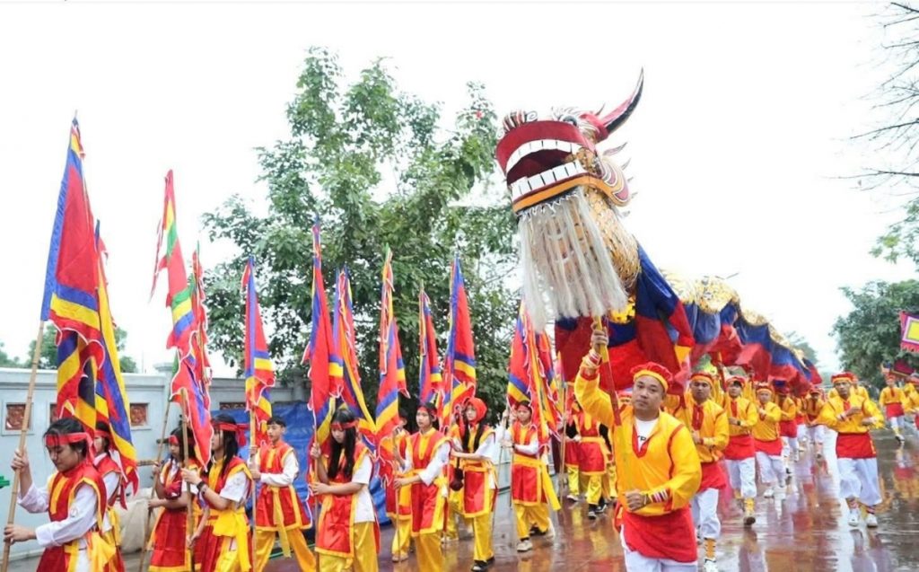 Khai hội đền thờ Triệu Việt Vương tại Hưng Yên缩略图 Khai hội đền thờ Triệu Việt Vương tại Hưng Yên