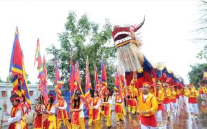 Khai hội đền thờ Triệu Việt Vương tại Hưng Yên