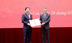 Phó tổng Thanh tra Chính phủ Dương Quốc Huy làm Bí thư Tỉnh ủy Lào Cai