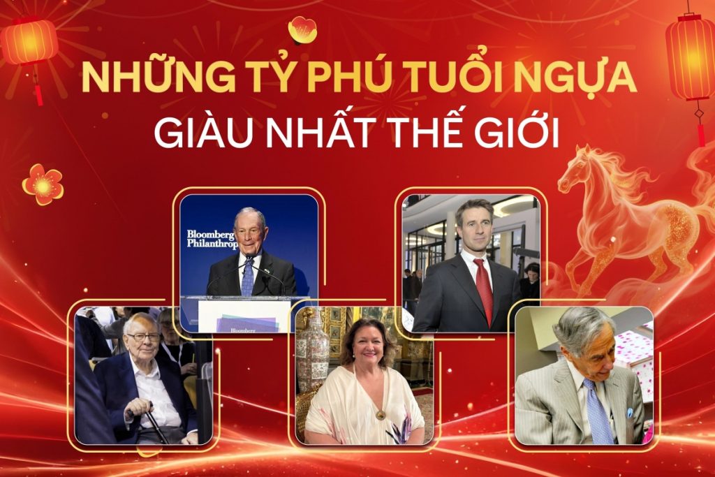 Những tỷ phú tuổi Ngựa giàu nhất thế giới缩略图 Những tỷ phú tuổi Ngựa giàu nhất thế giới
