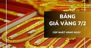 Bảng giá vàng hôm nay 7/2: Vàng SJC, nhẫn trơn áp sát 180 triệu/lượng, nữ trang tăng tới 3,5 triệu đồng