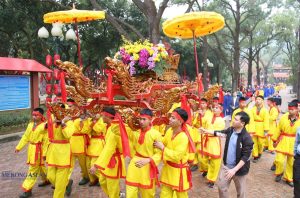 Trang trọng nghi lễ rước nước tại Côn Sơn Kiếp Bạc ở Hải Phòng