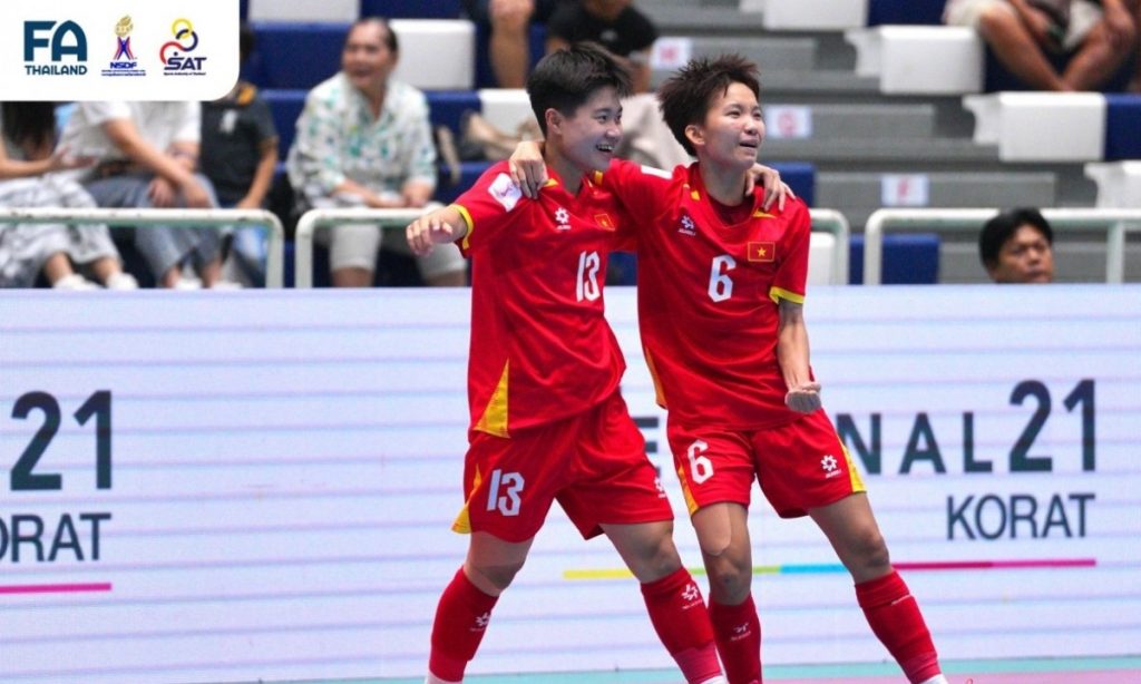 Thắng Indonesia Việt Nam giành hạng Ba futsal nữ Đông Nam Á