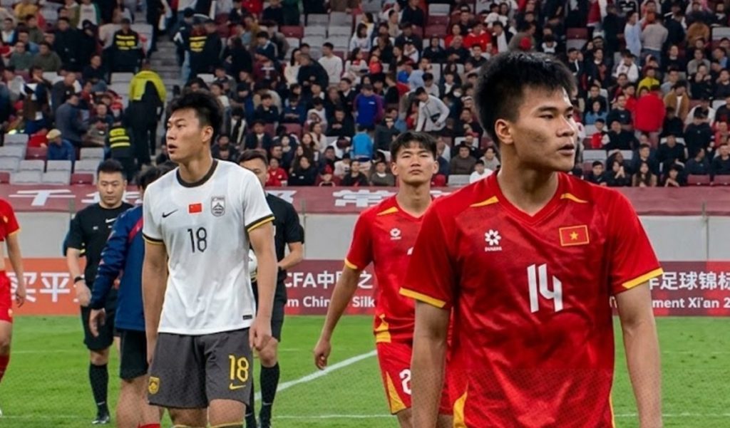 U23 Việt Nam kết thúc Giải CFA Team China với trận thua Trung Quốc