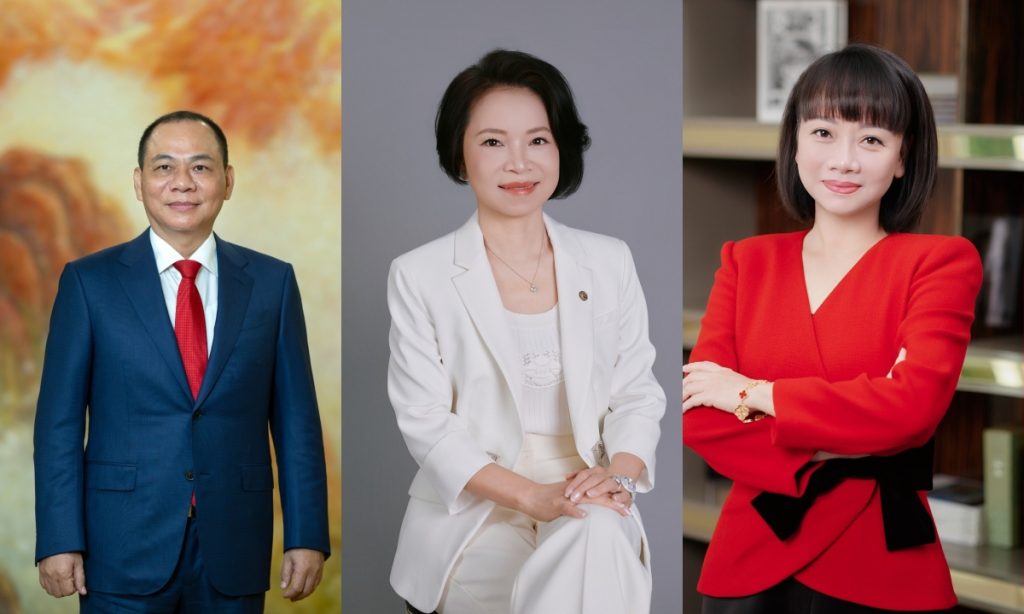 Việt Nam có 8 tỷ phú USD 2 nữ tướng Vingroup lần đầu góp mặt
