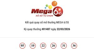 Kết quả Vietlott Mega 6/45 ngày 22/03/2026: Jackpot hơn 35,3 tỷ đồng vô chủ
