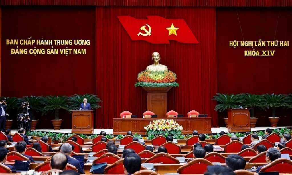 Thông báo Hội nghị lần thứ hai Ban Chấp hành Trung ương Đảng khóa XIV缩略图 Thông báo Hội nghị lần thứ hai Ban Chấp hành Trung ương Đảng khóa XIV