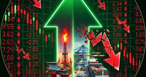 Chứng khoán đỏ lửa, nhóm dầu khí và cảng biển ngược dòng