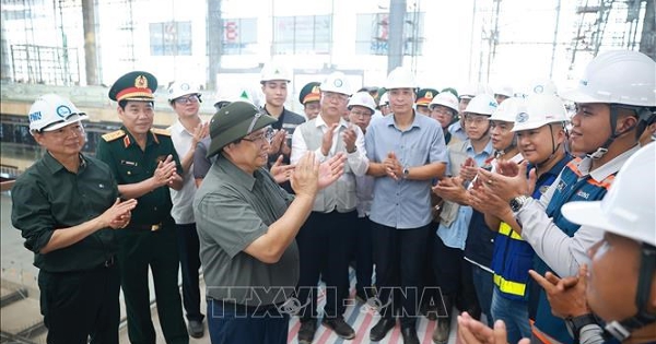 Thủ tướng kiểm tra, đôn đốc thi công dự án Cảng hàng không quốc tế Long Thành