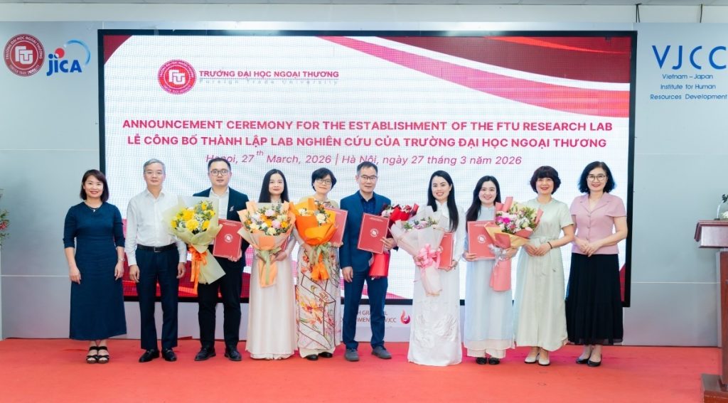 Trường Đại học Ngoại Thương thành lập Lab nghiên cứu chuẩn mực quốc tế缩略图 Trường Đại học Ngoại Thương thành lập Lab nghiên cứu chuẩn mực quốc tế