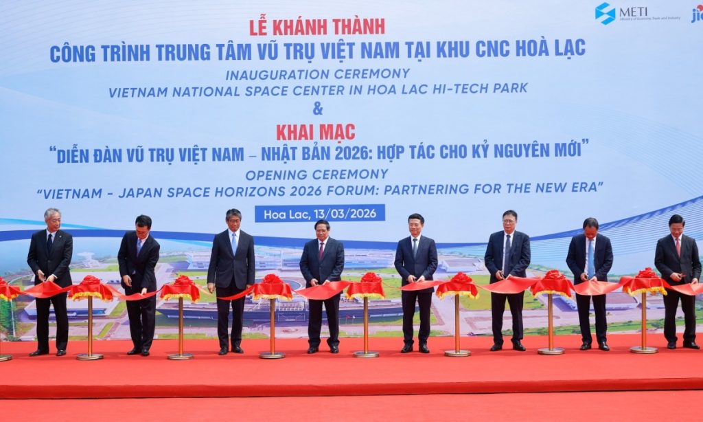 Khánh thành Trung tâm vũ trụ Việt Nam