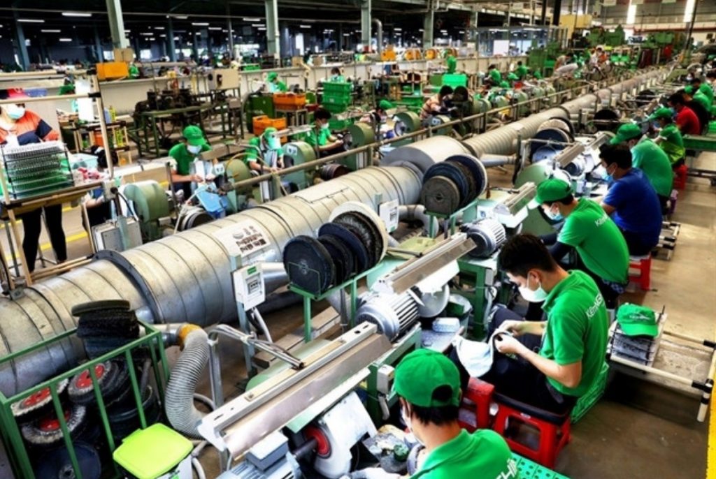 PMI ngành sản xuất Việt Nam bứt phá mạnh trong tháng 2 2026