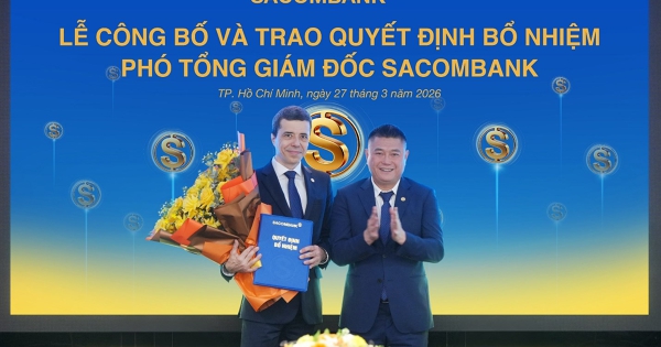 Ông Loic Faussier làm Phó Tổng Giám đốc Sacombank