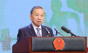 Tổng Bí thư Tô Lâm phát biểu tại Lễ kỷ niệm 80 năm ngành Thể dục thể thao