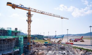 Bên trong công trường sân bay Phú Quốc do Sun Group triển khai
