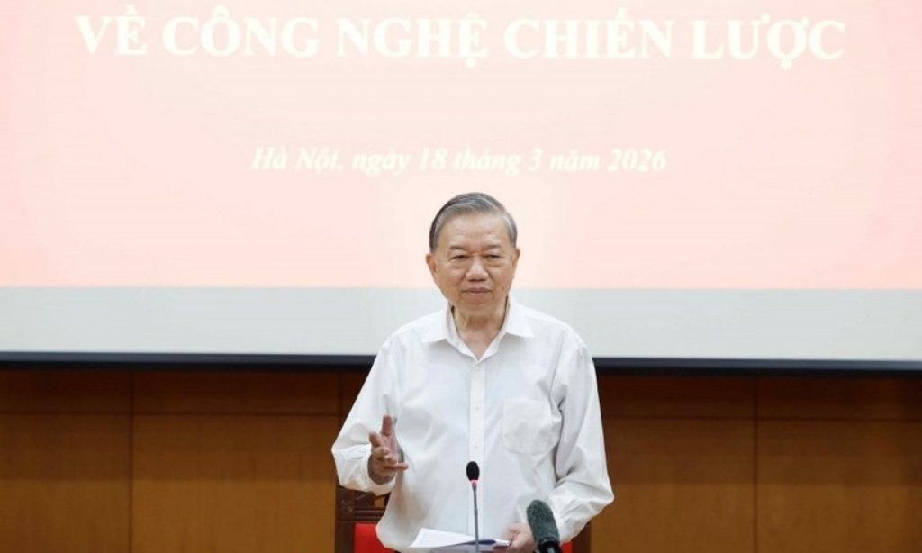Tổng Bí thư Phát triển công nghệ chiến lược là việc không thể chậm trễ