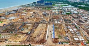 Ricons, Newtecons, SOL E&amp;C thi công hai tháp 36 - 40 tầng tại khu đô thị biển 37.000 tỷ của Sun Group