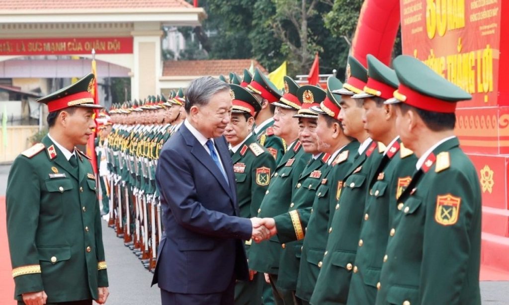 Tổng Bí thư Binh chủng Công binh phát huy truyền thống Mở đường thắng lợi缩略图 Tổng Bí thư Binh chủng Công binh phát huy truyền thống Mở đường thắng lợi