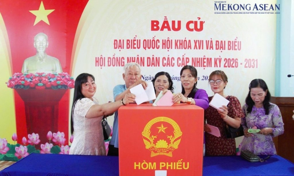 Tỉ lệ cử tri cả nước đi bầu cử đạt trên 99缩略图 Tỉ lệ cử tri cả nước đi bầu cử đạt trên 99