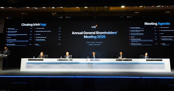 [LIVE] ĐHĐCĐ VIB: Không tham gia cuộc đua lãi suất, dự tính huy động 1 tỷ USD từ thị trường nước ngoài