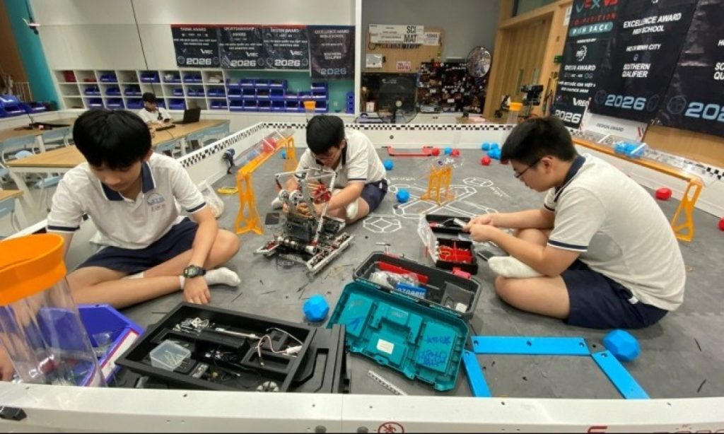 Một trường tại TP HCM giành vé dự giải robotics lớn nhất thế giới
