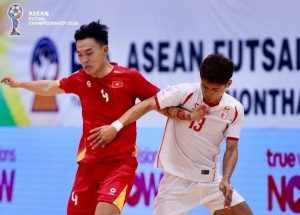 Việt Nam thắng áp đảo Myanmar trong ngày ra quân Giải futsal Đông Nam Á