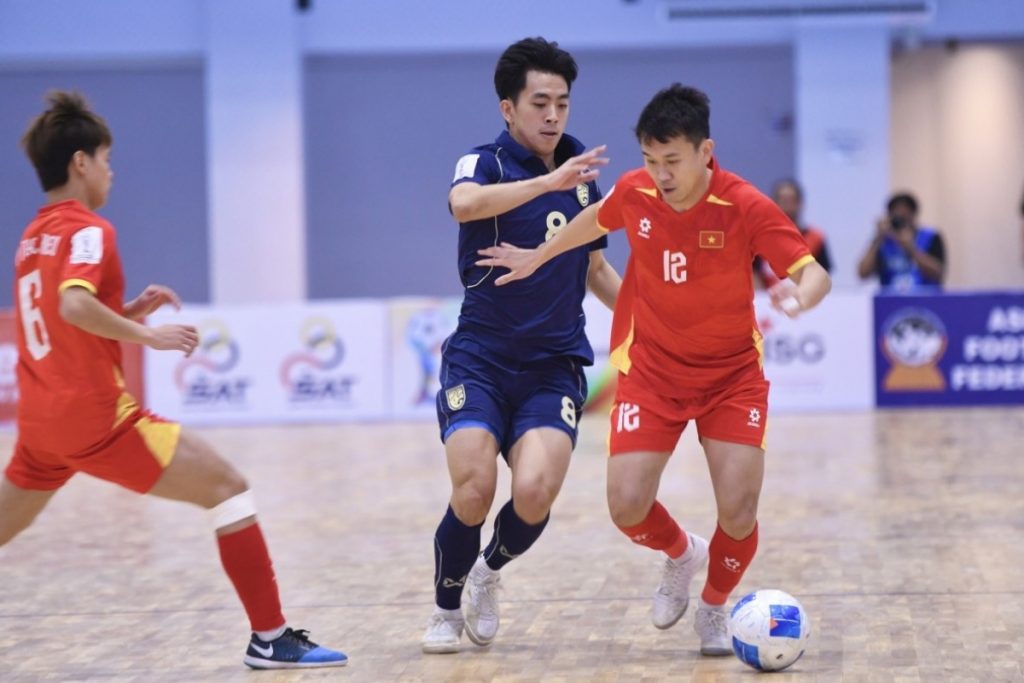 Tuyển futsal Việt Nam thua Thái Lan trong trận tranh ngôi nhất bảng缩略图 Tuyển futsal Việt Nam thua Thái Lan trong trận tranh ngôi nhất bảng