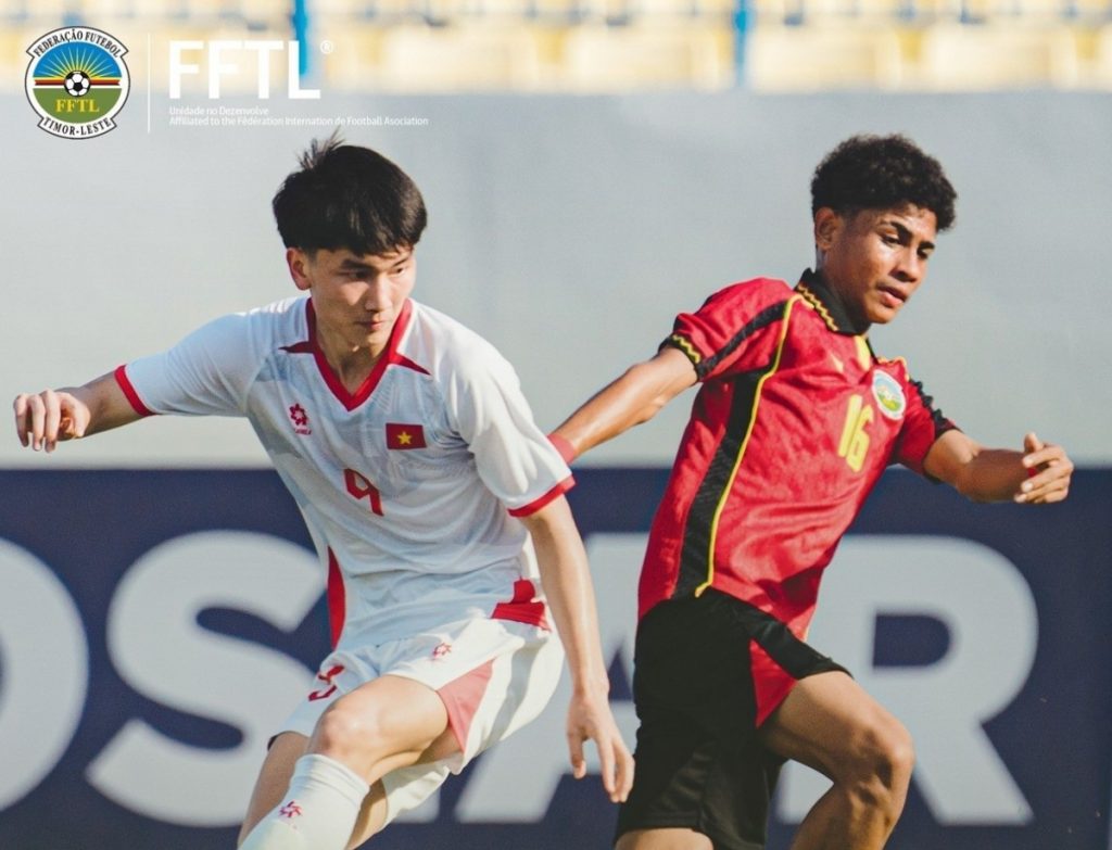 Ghi 10 bàn vào lưới Timor Leste U17 Việt Nam xây chắc ngôi đầu bảng缩略图 Ghi 10 bàn vào lưới Timor Leste U17 Việt Nam xây chắc ngôi đầu bảng