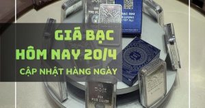 Giá bạc hôm nay 20/4 tăng tại các thương hiệu, giá bạc Phú Quý áp sát mốc 83 triệu đồng/kg