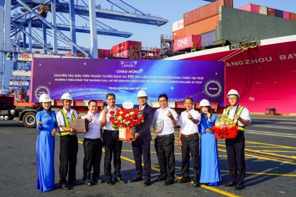 Cái Mép đón thêm tuyến vận tải trực tiếp Việt Nam – châu Âu