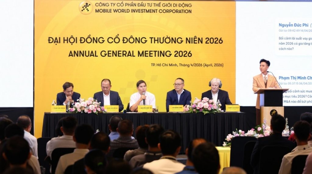 Chủ đề nóng tại đại hội MWG Kết quả kinh doanh quý 1 mua cổ phiếu quỹ