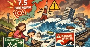 Nhật Bản sơ tán khẩn cấp sau động đất, cảnh báo sóng thần