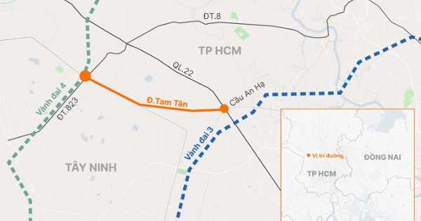 Đề xuất làm đường nối quốc lộ 22 - Vành đai 4, vốn hơn 11.000 tỷ đồng